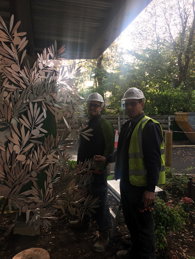 New temporary home for the Tree of Life Woking & Sam Beare Hospices