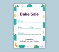 Bake Sale Poster (border)