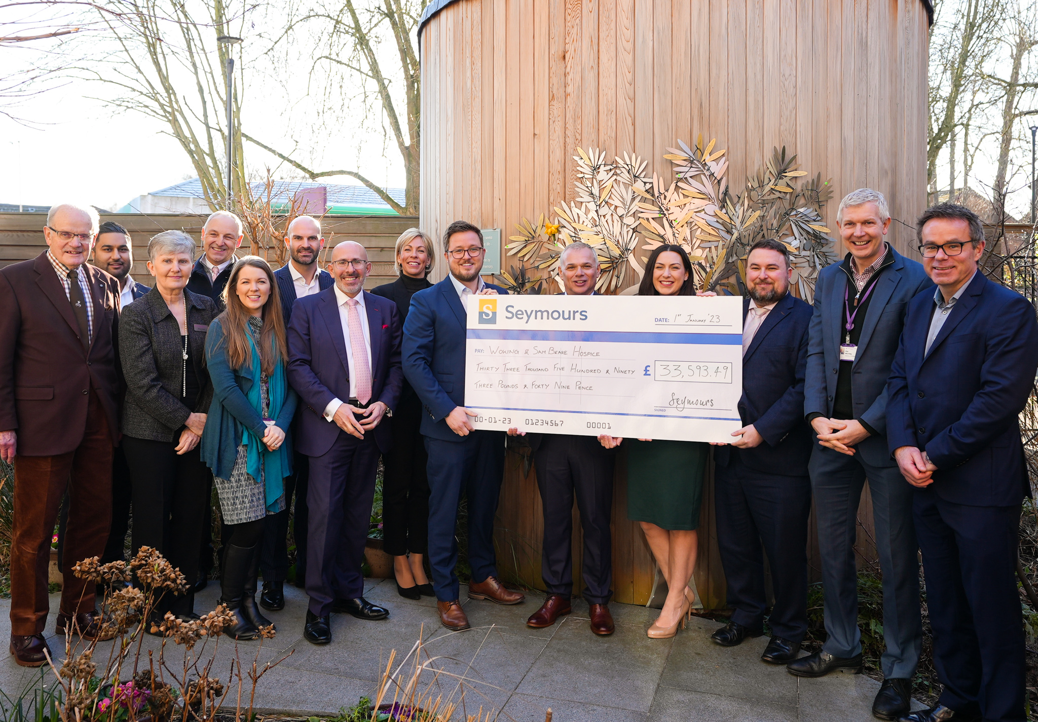 Seymours Fundraising Woking & Sam Beare Hospices